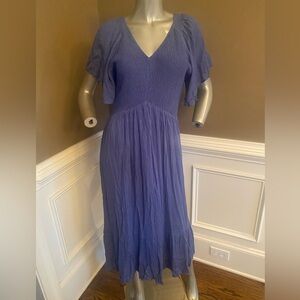 NWT Baltic Born smock Gauge Midi Dress size M